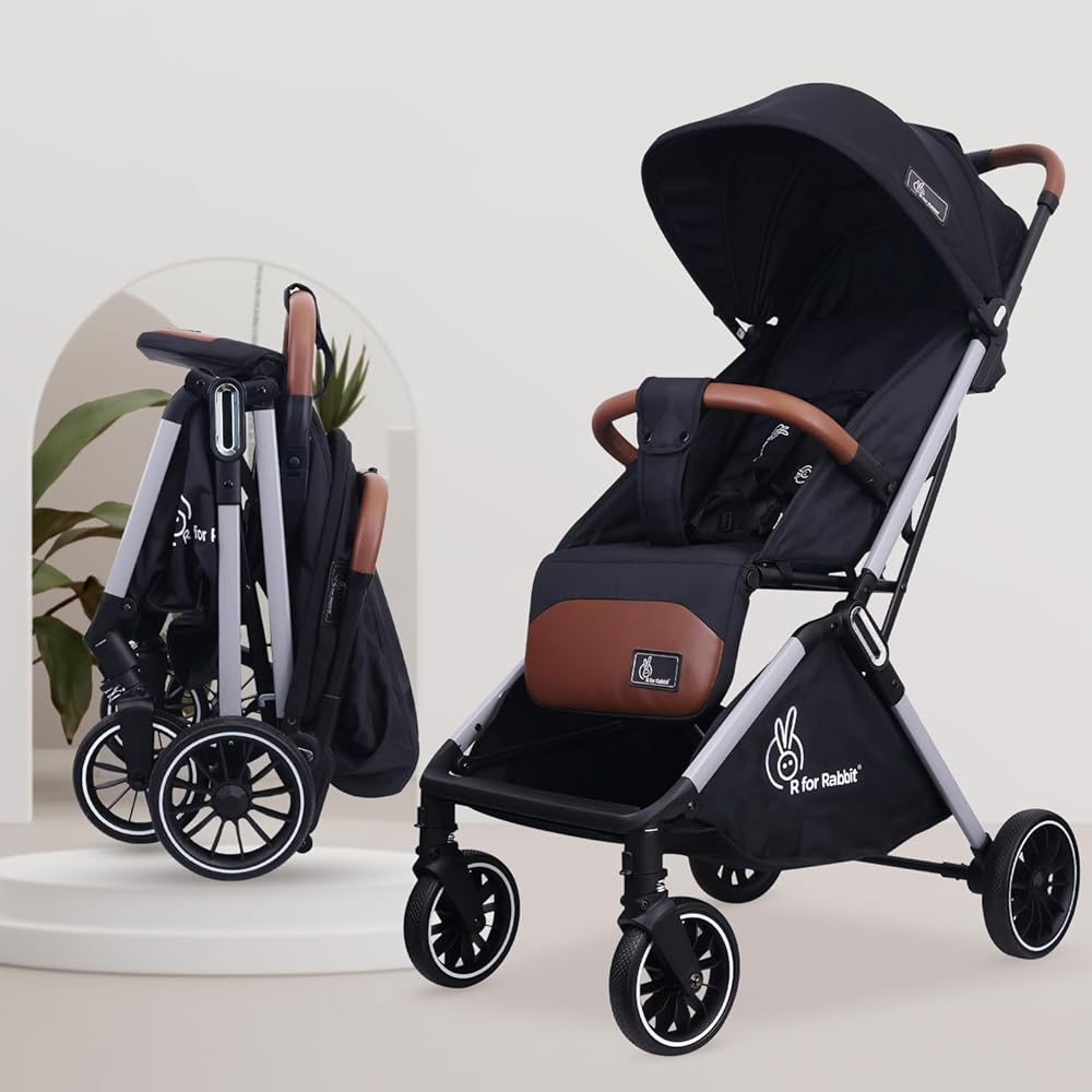 Premium Baby Stroller – Stylish, Foldable & Ultra-Comfortable for Your Little One! 🚼 My Store