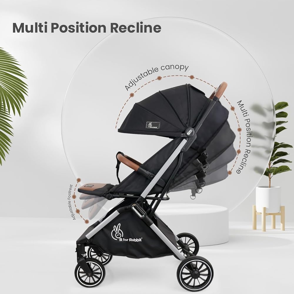 Premium Baby Stroller – Stylish, Foldable & Ultra-Comfortable for Your Little One! 🚼 My Store