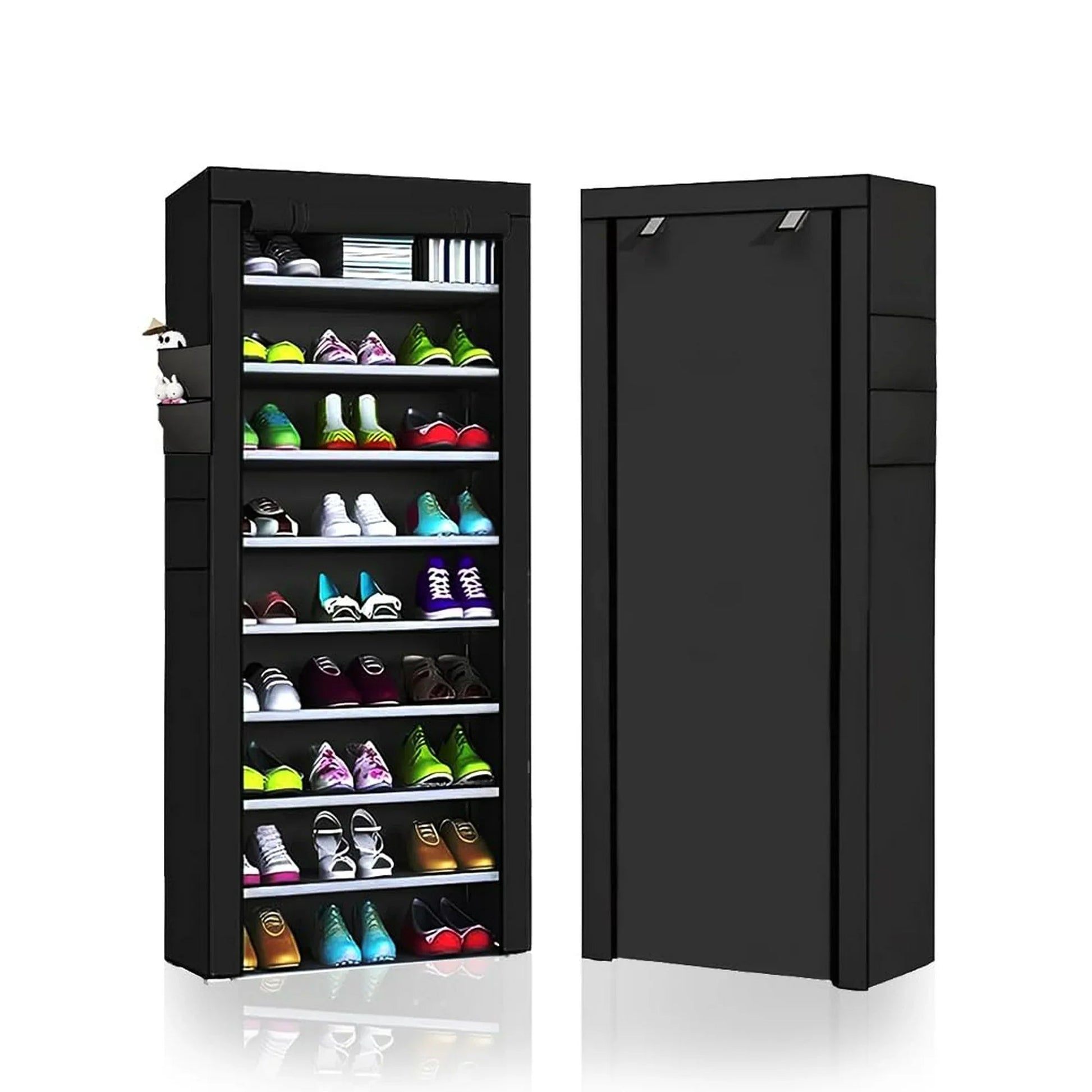 Ultimate 10-Tier Shoe Rack – Stylish, Space-Saving & Dustproof! 🔥 My Store