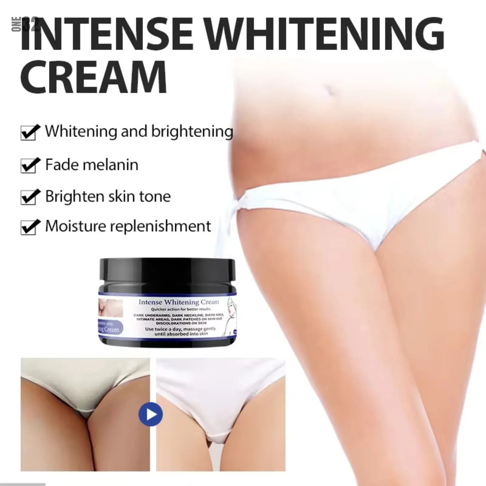 ONE32 - Intense Whitening Cream - ONE32