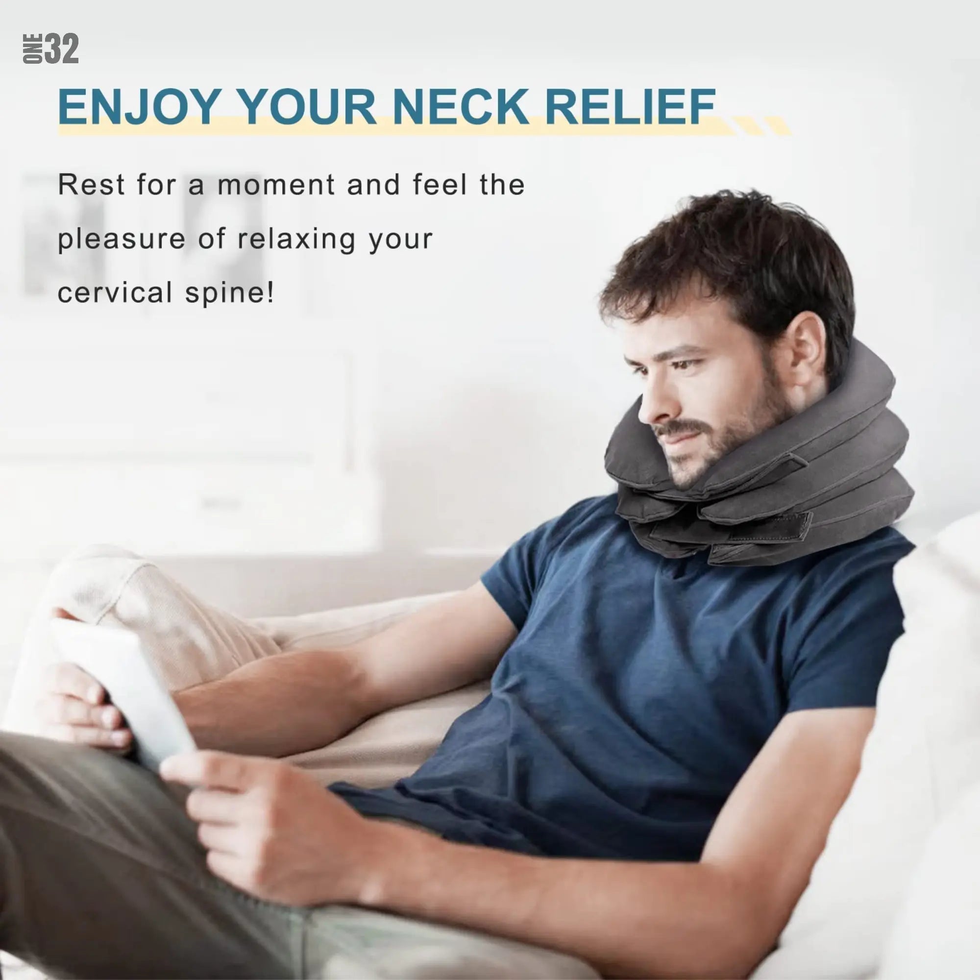 ONE32 Neck Stretcher | Cervical Traction Device - ONE32