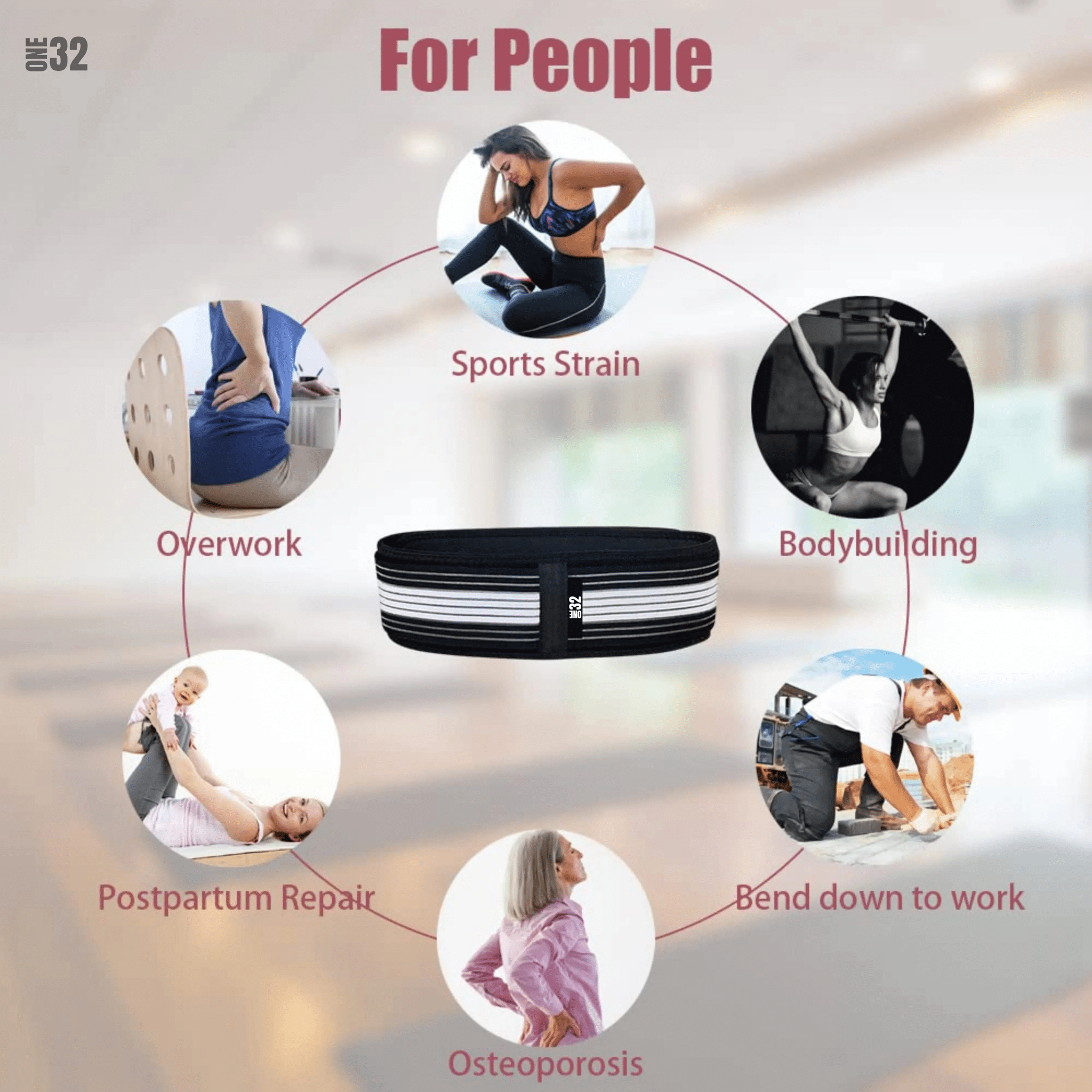 ONE32 - Sciatic Pain Relief Belt - ONE32