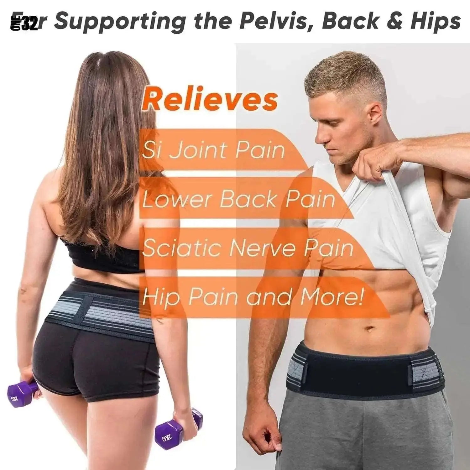 ONE32 - Sciatic Pain Relief Belt - ONE32